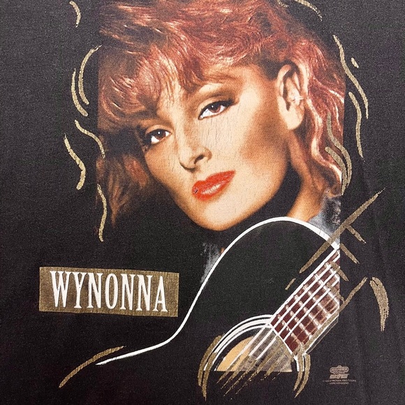 Vintage Wynonna Judd 1993 Single Stitch Country Music T Sirt Size XL - Picture 3 of 8